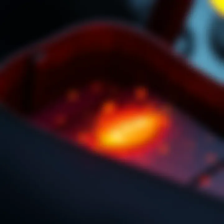 A digital wallet screen showing a small amount of ETH received, representing dusting activity in cryptocurrency