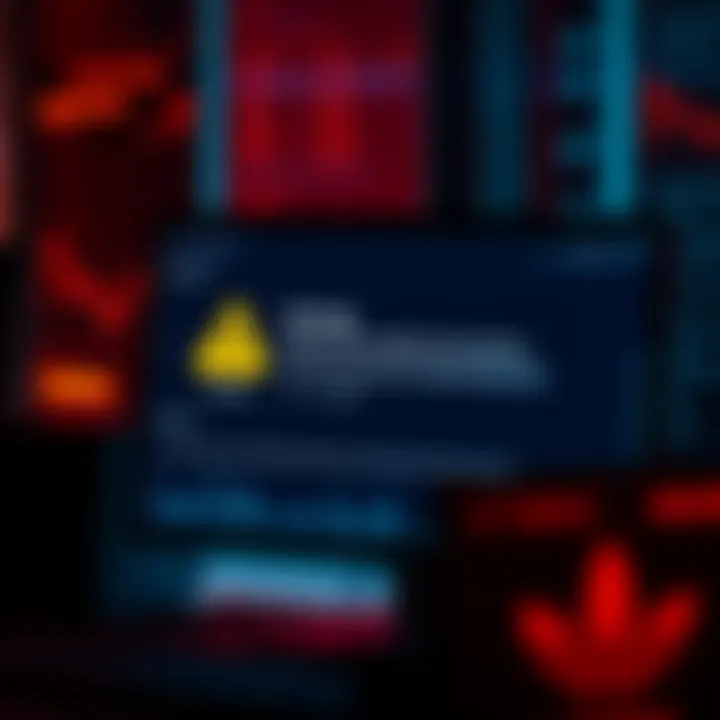 Computer screen showing a warning about a hijack A computer screen displaying a security warning related to the eth.limo hijack incident
