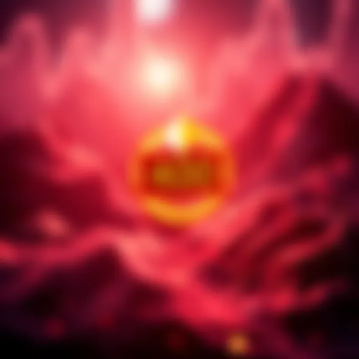 Visual representation of the Ethena logo with a countdown timer indicating the upcoming 40 million ENA token unlock, reflecting concerns about market stability.