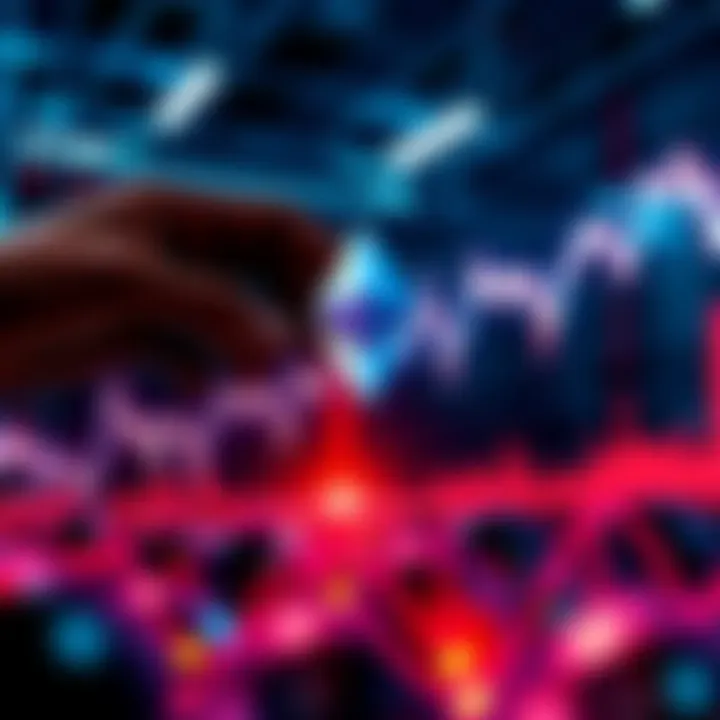 Graph showing significant outflows from Ether-based ETFs as Ether's price drops, illustrating the market impact