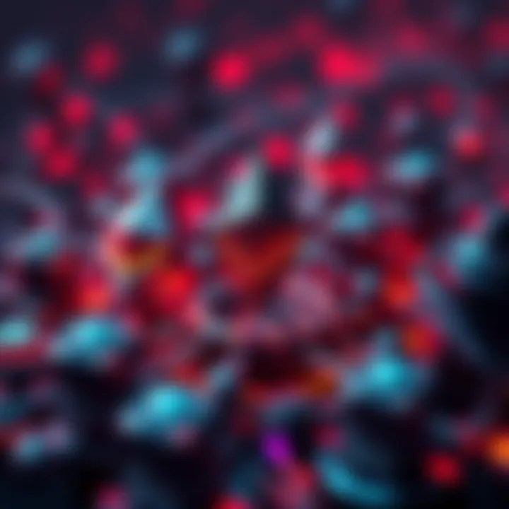 A graphic showing Ethereum symbols with AI elements, representing funding and capital formation for startups and decentralized networks.