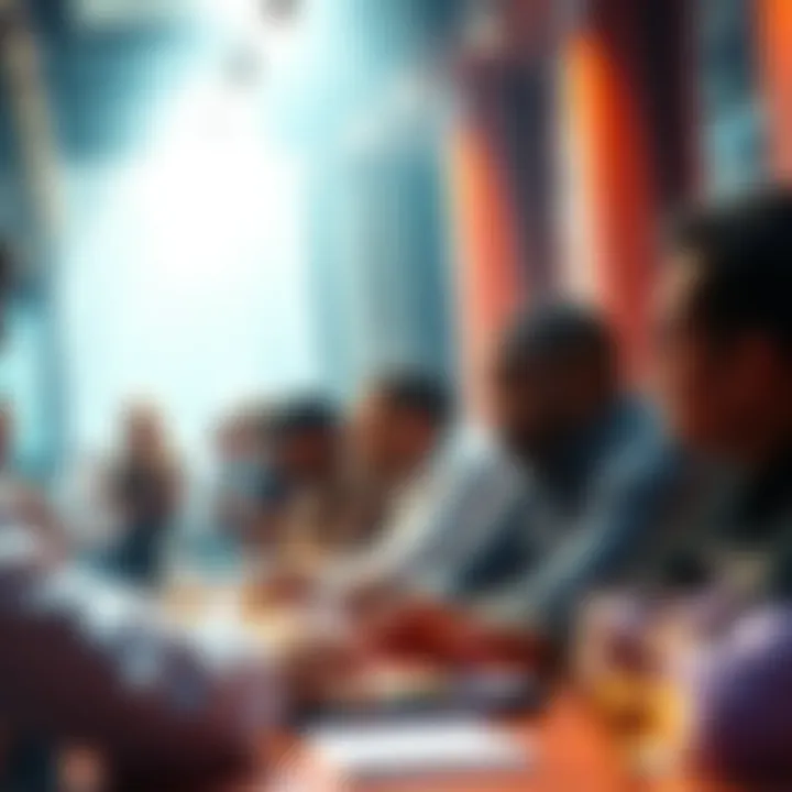 People engaging in discussions about Ethereum and its market trends