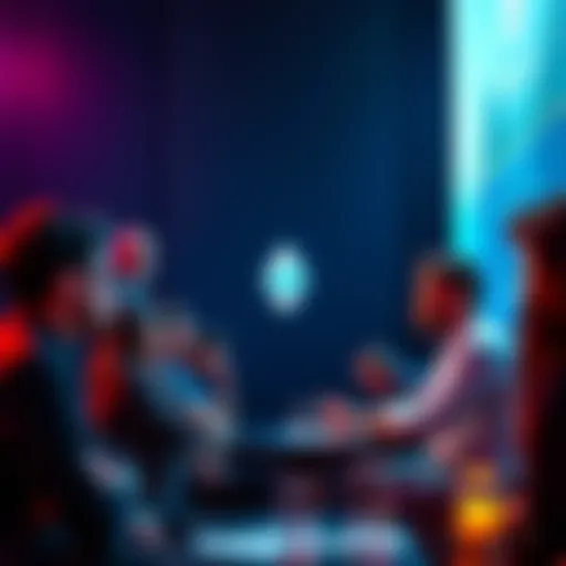 People engaged in discussion about Ethereum topics