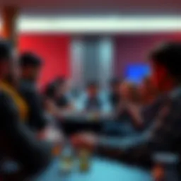 Ethereum Community Discussion Participants engaging in a lively discussion about Ethereum, sharing insights and updates on price and news.