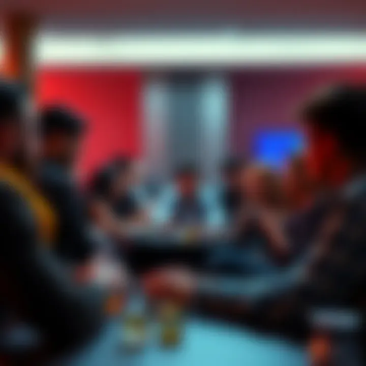 Ethereum Community Discussion Participants engaging in a lively discussion about Ethereum, sharing insights and updates on price and news.