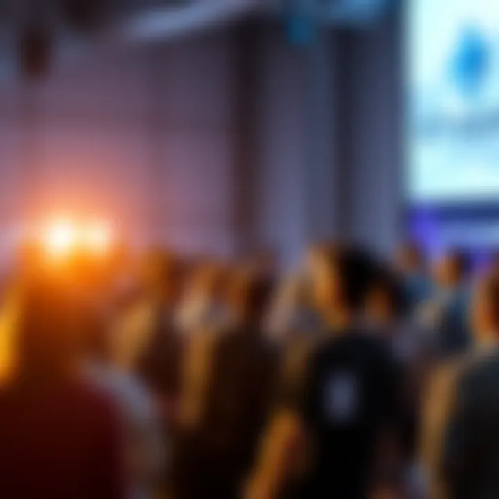 Group of people discussing Ethereum topics in a forum setting