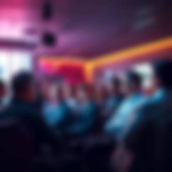 A group of people discussing Ethereum and DeFi strategies in a lively forum setting.