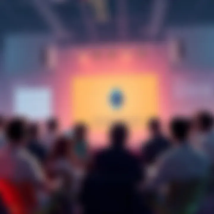 A group of people engaging in a lively discussion about Ethereum and crypto topics in a digital forum setting.