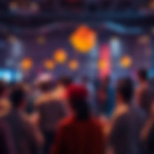 People engaging in a lively discussion about Ethereum including news, price updates, and events.
