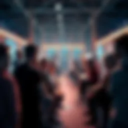 Participants engaging in conversation about Ethereum topics