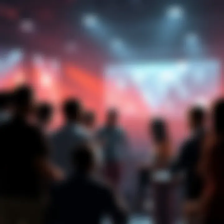 A group of people engaging in discussions about Ethereum, sharing ideas and insights