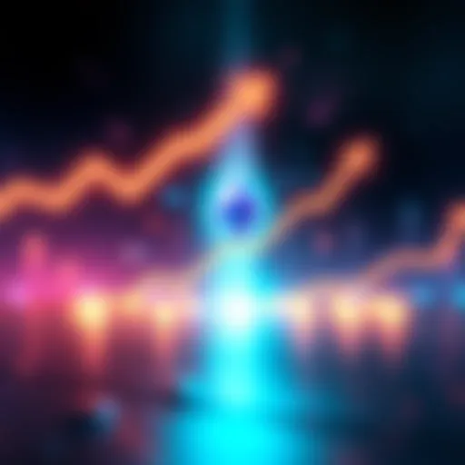 Illustration showing Ethereum Layer 2 technology with upward arrows symbolizing growth and scalability, contrasted with failing Layer 1 projects.