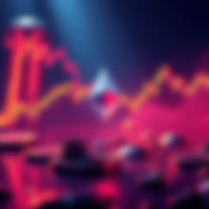 Illustration showing Ethereum price near $1,980 with indicators for support at $1,970 and resistance at $2,010.