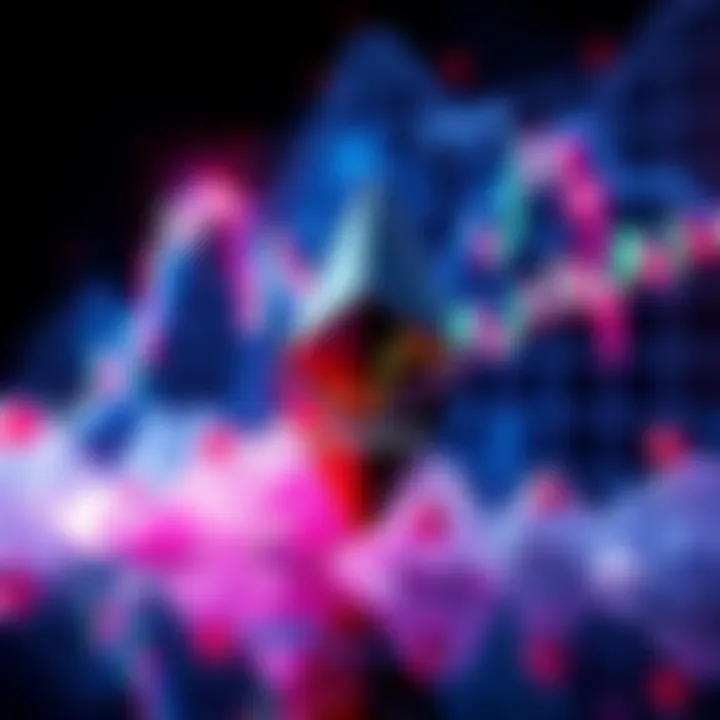 A graphic showing Ethereum's price chart dropping to $1.4K, with contrasting indicators on the side.