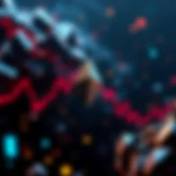 Visual representation of Ethereum's price falling to a four-month low with a potential bounce back to $3.2K.