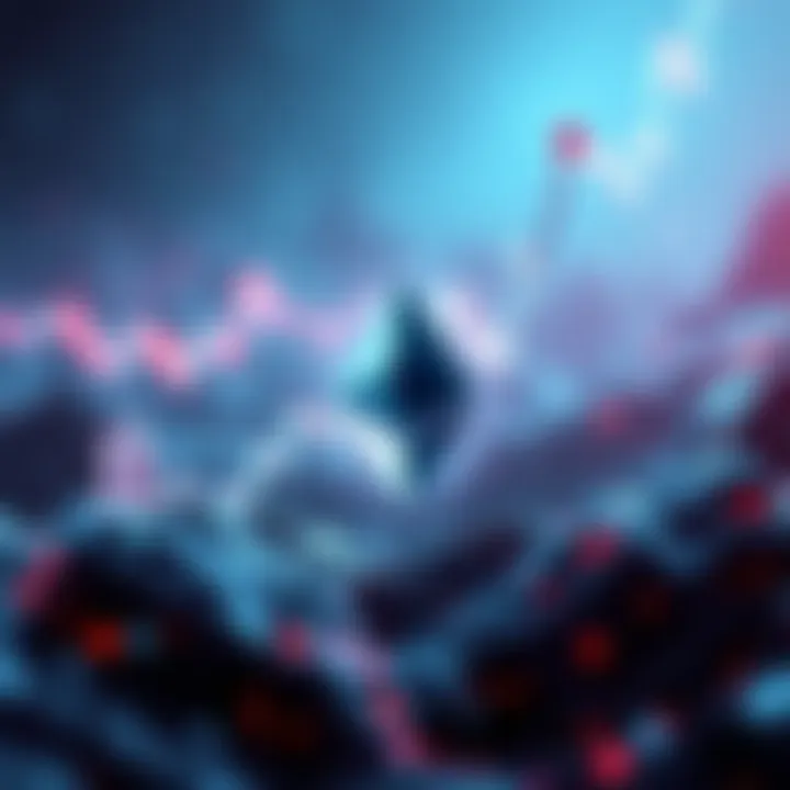 Ethereum Price Surge A graph showing Ethereum's price rising to $3.3K, with a bullish trend line and upward arrows