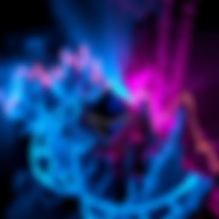 A visual representation of Ethereum's price fluctuations showcasing dramatic highs and lows in a dynamic market environment.