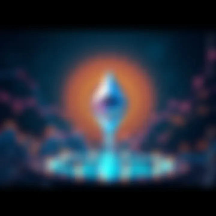 Ethereum Upgrade Launch A representation of the Ethereum Fusaka upgrade going live on the Sepolia network, showing digital elements symbolizing blockchain technology and crypto growth.