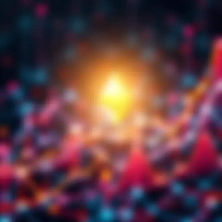 A graphical representation showing the increase in Ethereum's weekly active addresses to 3.64 million, highlighting user engagement in cryptocurrency.