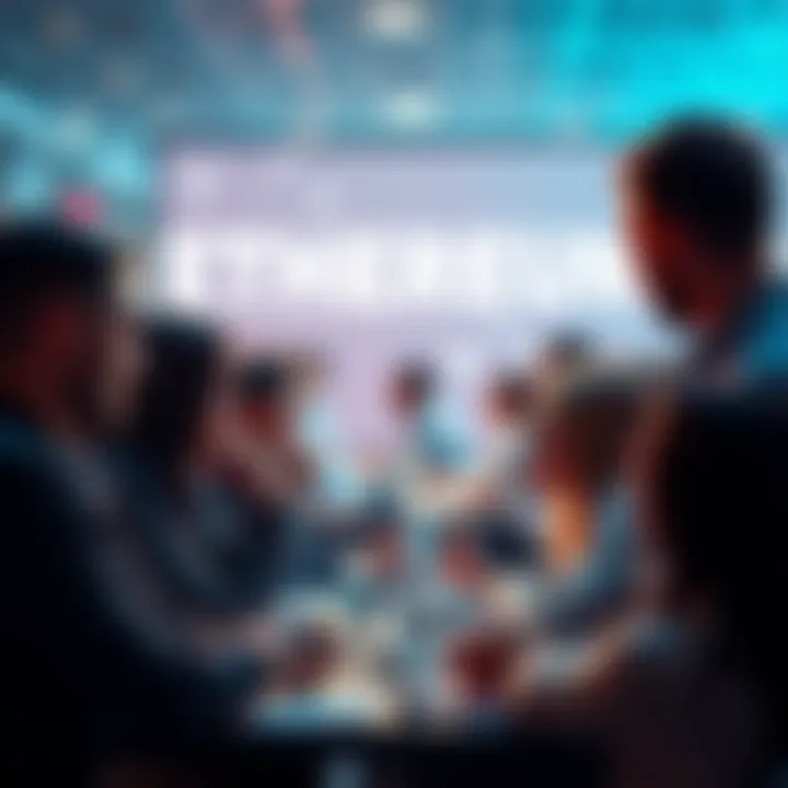 People engaging in a discussion about Ethereum news and prices at a community forum