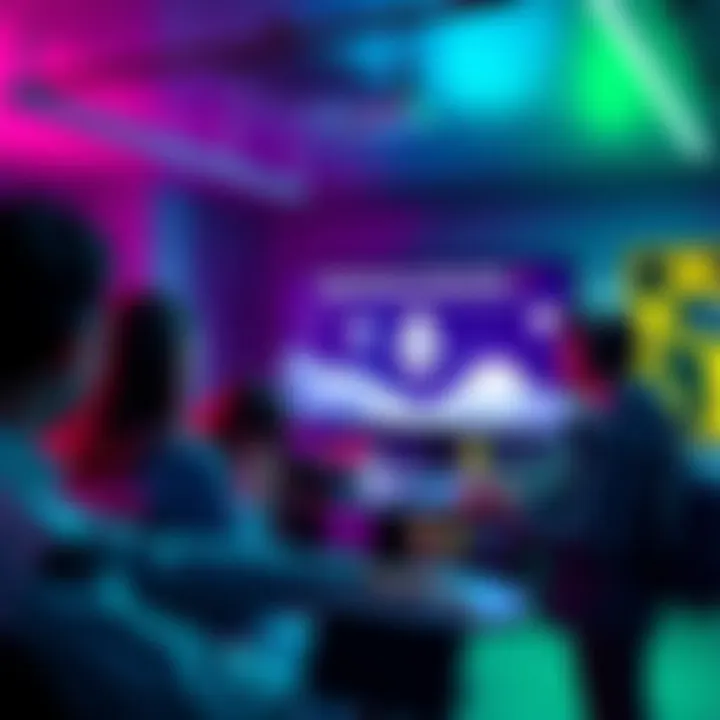 Ethereum Discussion People discussing Ethereum topics and news in a virtual setting