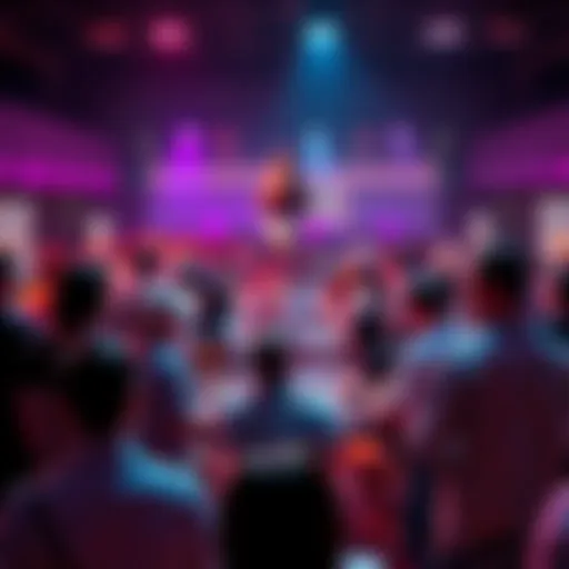 A vibrant community of people engaging in discussions about Ethereum trends and price updates.