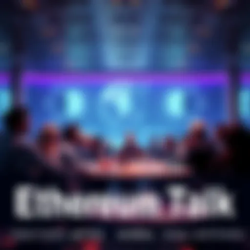 A group of people discussing Ethereum news and prices in a forum setting