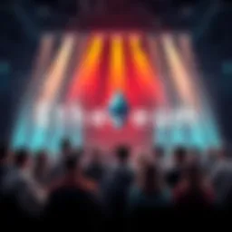A group of people discussing Ethereum and sharing ideas in a forum setting.