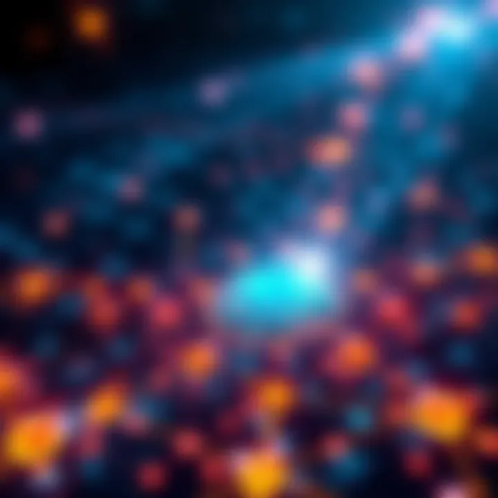 Ethereum Economic Zone Concept A graphic representation of Ethereum's Economic Zone, showing interconnected Layer 2 networks and smart contracts facilitating liquidity and easy transactions.