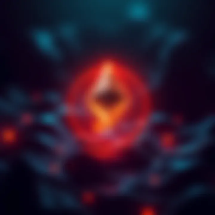 Graphic showing Ethereum logo with a symbol for funding, representing a new initiative with $10K ETH.
