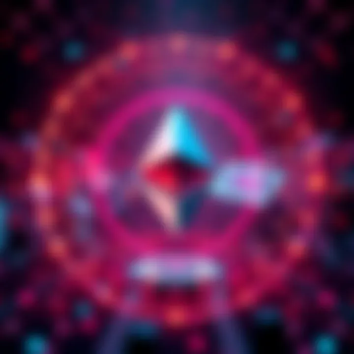 Visual representation of Ethereum's Fusaka upgrade showcasing improved blob capacity and data handling changes, with a focus on network stability and scalability.
