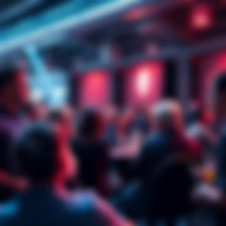 People engaging in a lively conversation about Ethereum topics and price trends during the General Discussion event.