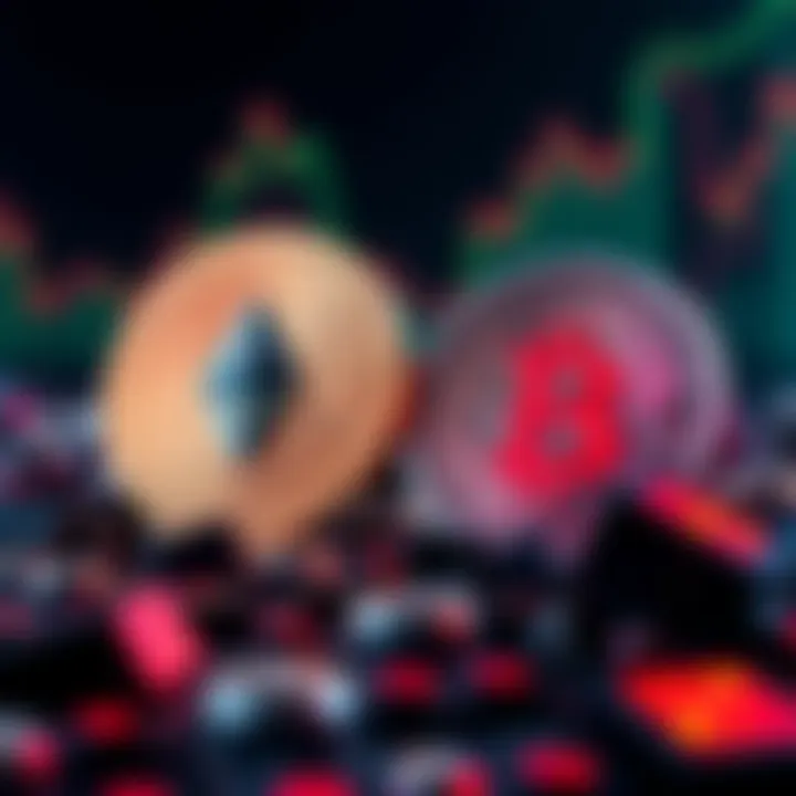 Investors are reallocating their funds from Bitcoin to Ethereum, showing confidence in ETH's growth potential, with visuals of Ethereum and Bitcoin symbols.