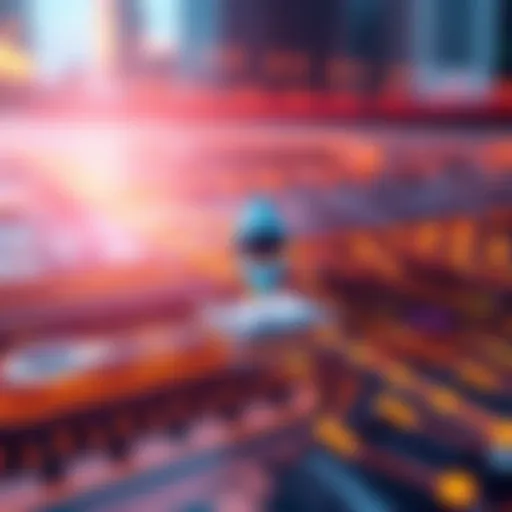 A graphic showing a digital representation of Ethereum's Layer 2 networks achieving 19,000 transactions per second, with icons symbolizing speed and technology, inspired by the Lighter exchange launch.