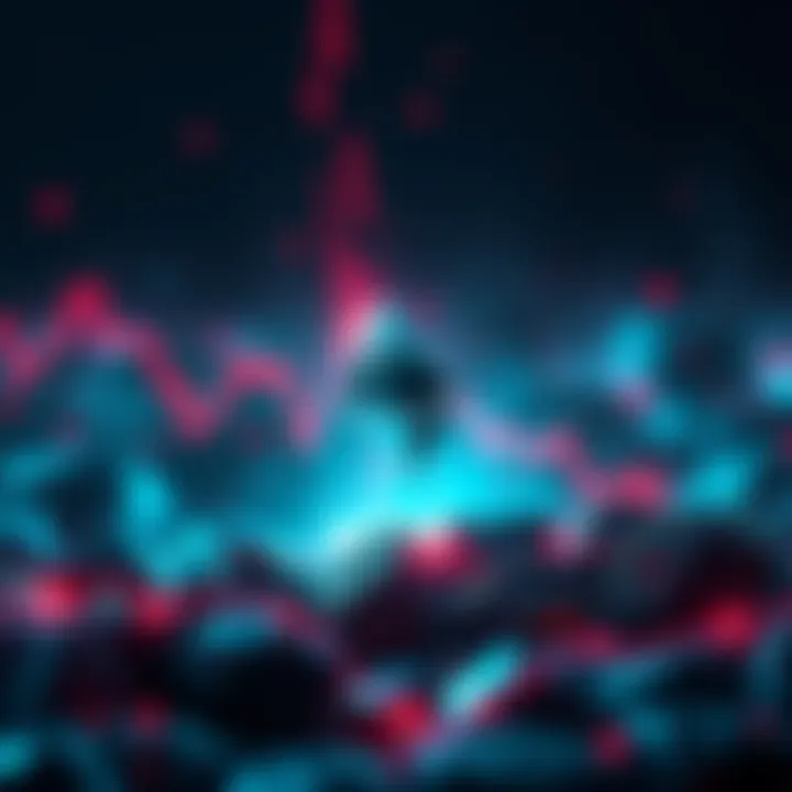 A graphic representation of Ethereum's plummeting value in the cryptocurrency market