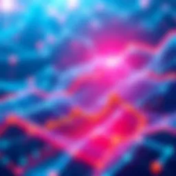 A graphic showing increasing activity on the Ethereum network, symbolizing user engagement and high transaction levels amid market challenges