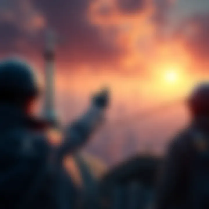 Navigating Ethereum's Future on Polkadot A metaphorical representation of Ethereum builders exploring new opportunities amidst challenges with the Polkadot network in the background.