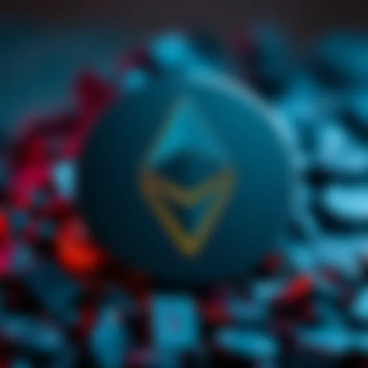 Graphic showing Ethereum symbol with a question mark, representing predictions for its future in 2026