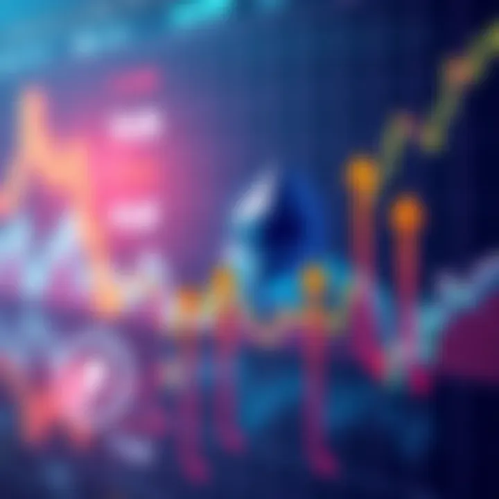 A chart showing Ethereum's price trends with arrows indicating buy points and accumulation thresholds.