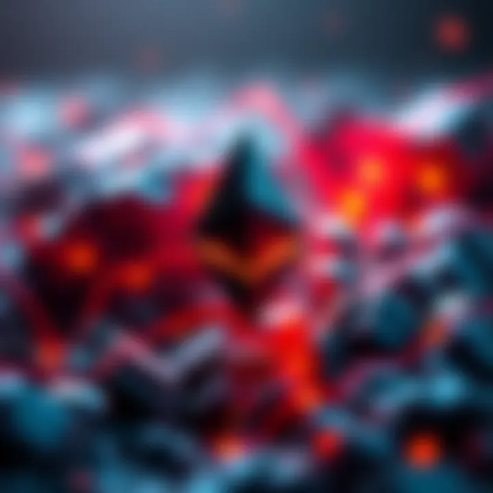 A visual representation of Ethereum's recent price jumps, reflecting growth and market excitement.