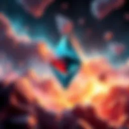 Illustration of Ethereum's EIP-8142 proposal showing blobs replacing traditional blocks for handling transaction data