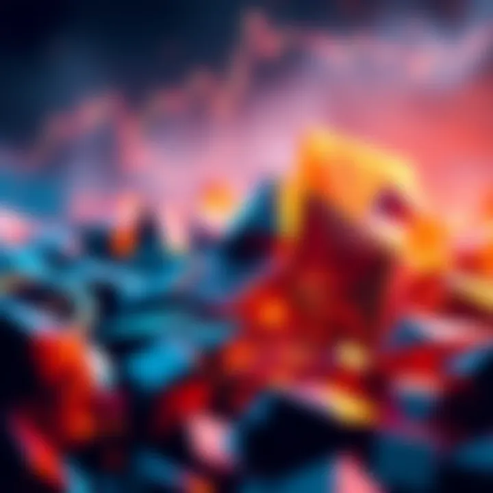 A visual representation of Ethereum's staked ETH reaching a new record, showcasing confidence in the cryptocurrency market during volatility.