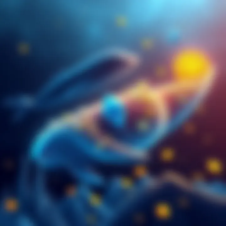 Ethereum Transaction Illustration of Ethereum whales transferring a large sum of cryptocurrency, symbolizing a $400 million transaction in the crypto market.