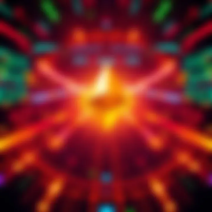 A bright graphic showing Ethereum's logo with arrows indicating faster transactions and staking potential.