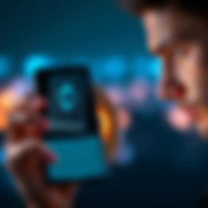 A person looking puzzled at an Ethereum wallet on a smartphone, highlighting concerns about missing a seed phrase.