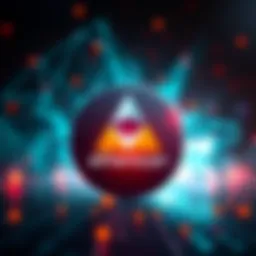 A graphic showing a warning alert from Etherscan about address poisoning scams targeting Ethereum users. The design includes the Ethereum logo and a warning symbol.