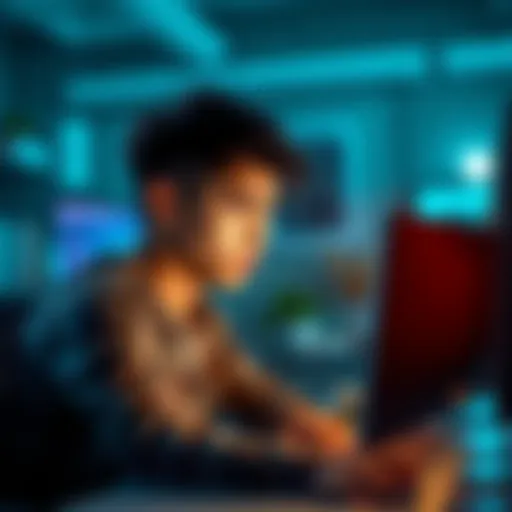 A person looking frustrated at a computer while checking bank transfer fees between Greek banks and Revolut.