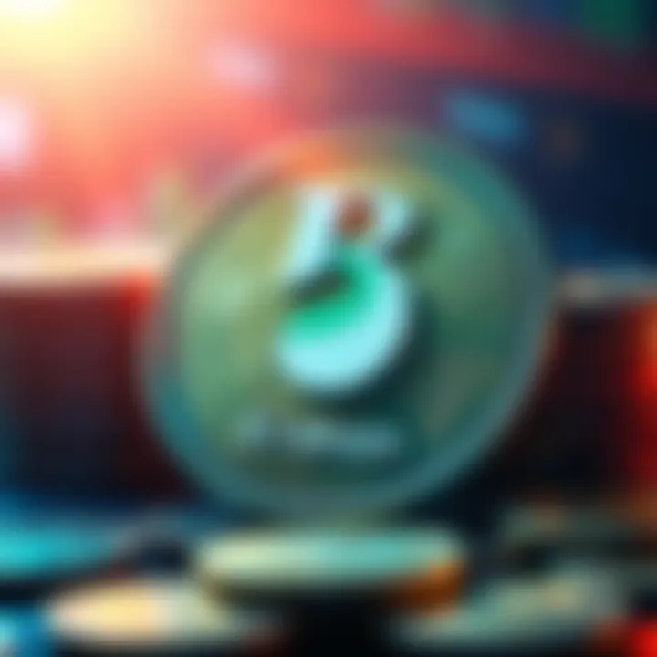 A graphic showing digital currency with the Kraken logo and a timeline for EURC deposits on Base.