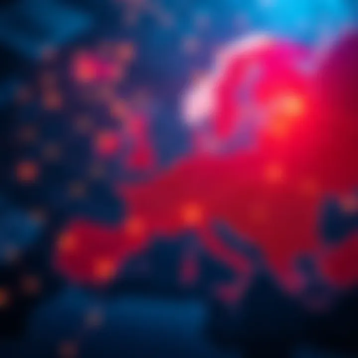 Navigating European Market Dynamics A strategic map showcasing investment opportunities in Europe