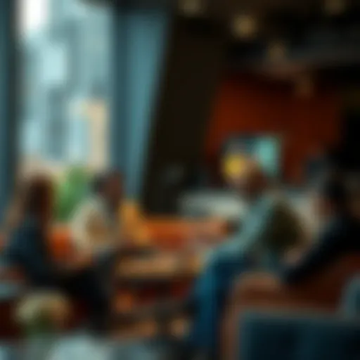 Exclusive $500 Club Benefits A group of people discussing benefits and rewards in a comfortable setting for the $500 club